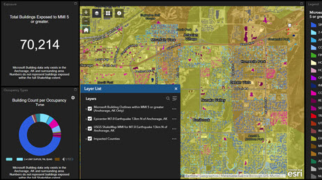 Provides relevant spatial decision-making support for FEMA leadership and a view into federal information available to the general public